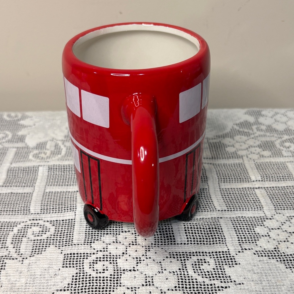 World Market Red London Coffee/Tea Mug - Picture 5 of 7